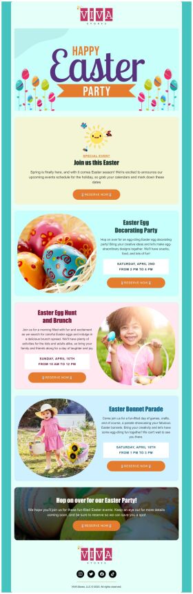 event-schedule-email-template-party-brunch-and-parade-for-easter