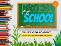 Green Chalkboard Back To School Presentation Presentatie template