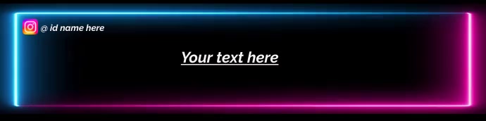 Banner post template