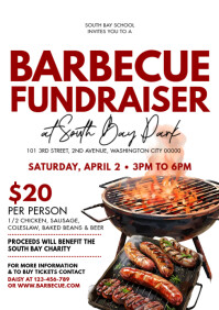 Barbecue A4 template