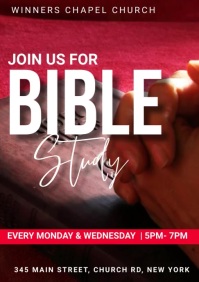 Bible study A1 template