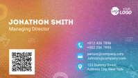 Business Card Template Kartu Bisnis