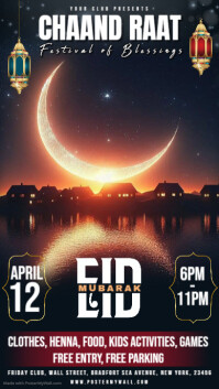 Chaand raat, Eid ul Fitr Instagram Story template