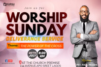 church Poster template