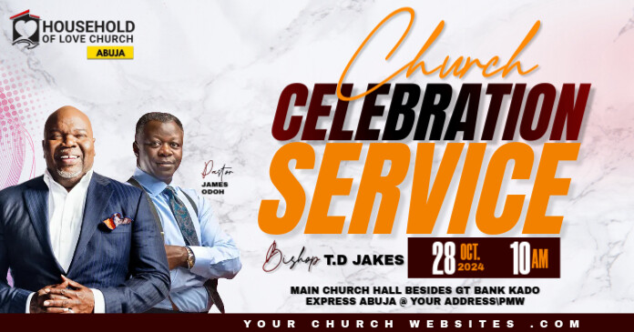 Church flyer template auf Facebook geteiltes Bild