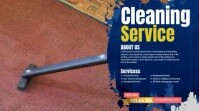 Cleaning Service Ad Template Incrustation Twitch