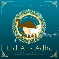 Eid-al-Adha Square (1:1) template