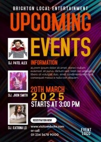 Event Flyer Template A6