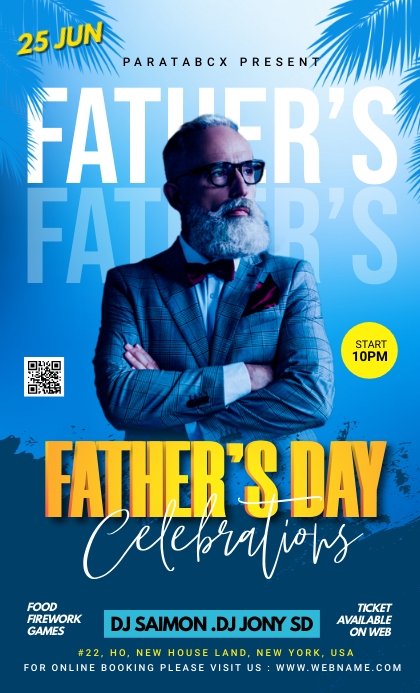 Father's Day Celebration Template US Legal