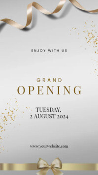 grand opening template Instagram-verhaal