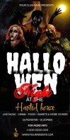 hallowen zombie night poster Bannière rétractable 3 pouces x 6 pouces template