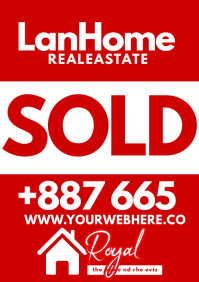Home sale A1 template