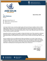 Letter Head Flyer (US Letter) template
