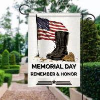 memorial day Post Instagram template