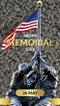 Memorial Day Instagram Story Post template