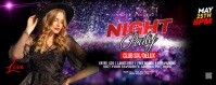 Night Club Twitch Banner template