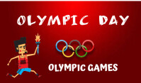 Olympic Day Tag template
