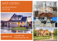 Real Estate Postcard template