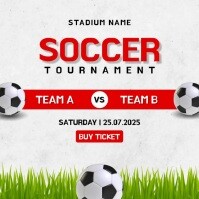 soccer27 Instagram na Post template