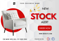 Stock Flyer A3 template
