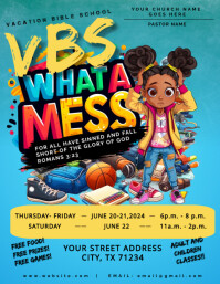 VBS Flyer (US Letter) template