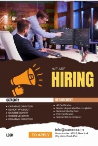We are hiring Pinterest Graphic template