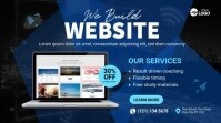 Website Design Template Pantalla Digital (16:9)