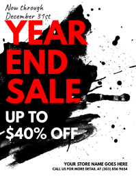 Year End Sale Flyer